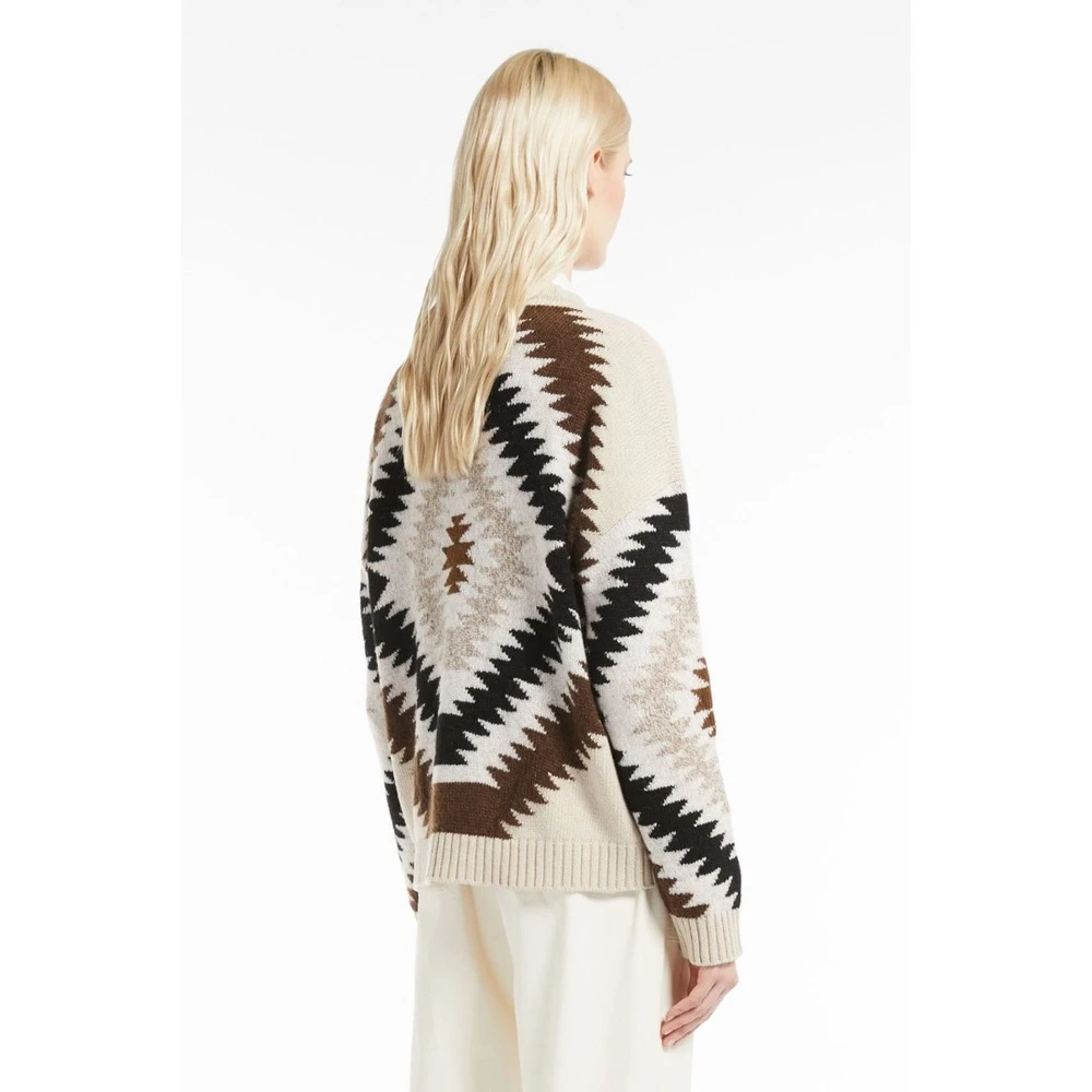 Max Mara Weekend Round-neck Knitwear Beige - Bilde 2