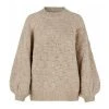 Second Female Round-neck Knitwear Beige