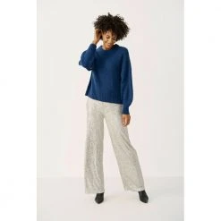 Part Two Round-neck Knitwear Blue