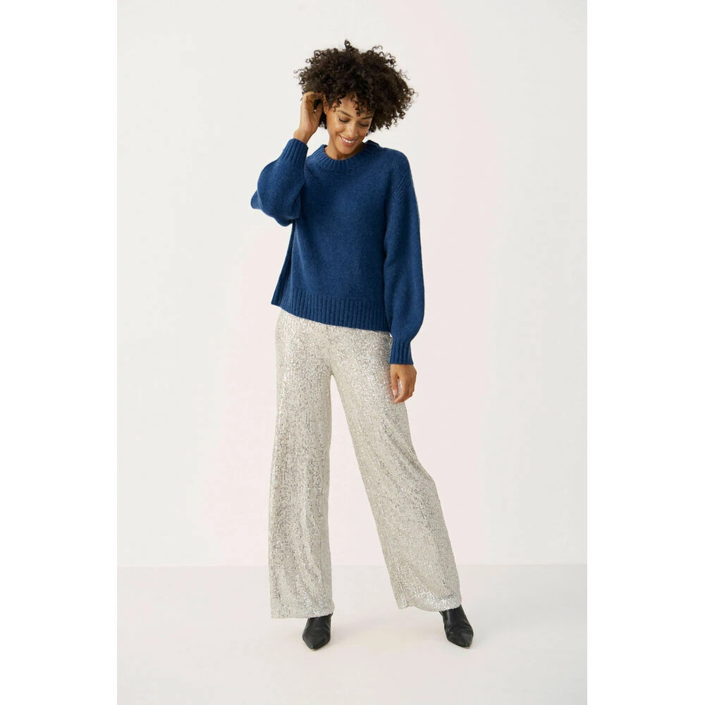 Part Two Round-neck Knitwear Blue