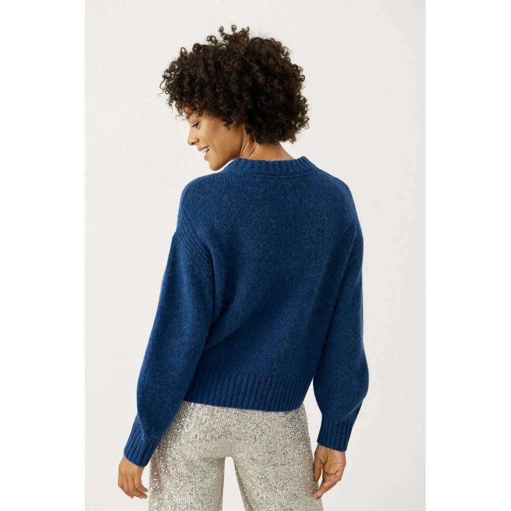 Part Two Round-neck Knitwear Blue - Bilde 6