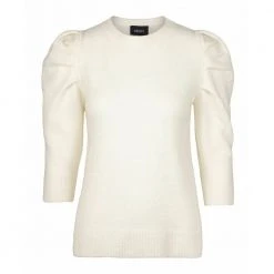 Ella&il Alpaca Sweater White