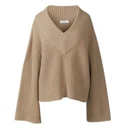 Stylein V-neck Knitwear Beige