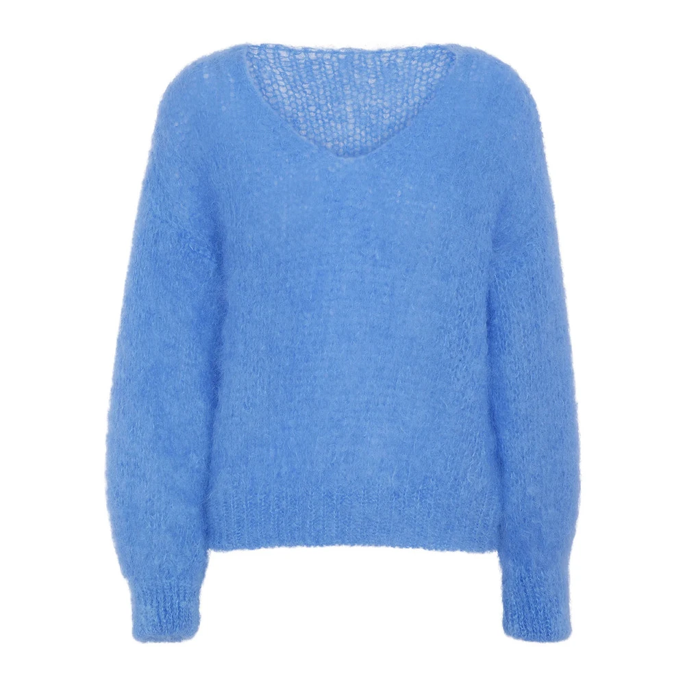 PastellblÄ American Dreams Milana Mohair Genser Blue