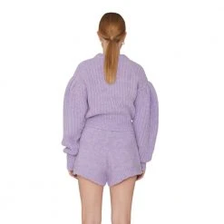 ROTATE Birger Christensen Sweater Purple