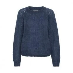 Blå Part Two Rhonapw Pullover Genser ; Cardigan Blue