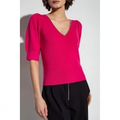 Kate Spade V-neck Knitwear Pink