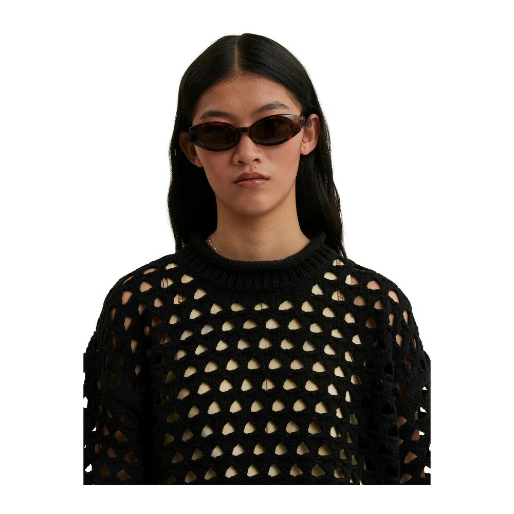 Holzweiler Hilde Knit Sweater Overdeler Black - Bilde 3