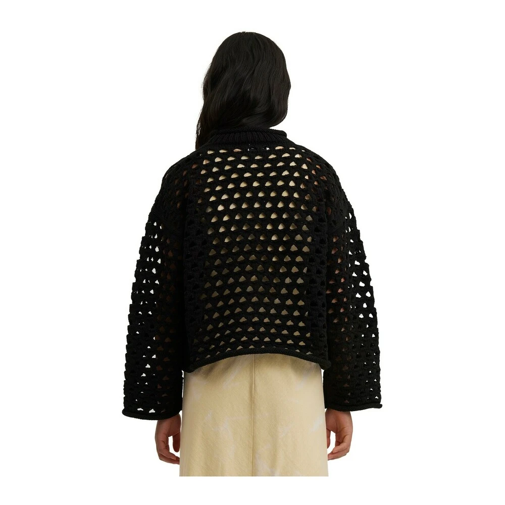 Holzweiler Hilde Knit Sweater Overdeler Black - Bilde 6