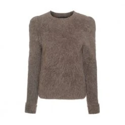 Ella&il Mira Chunky Sweater Brown