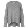 Second Female Koorb Knit O-Neck Gray