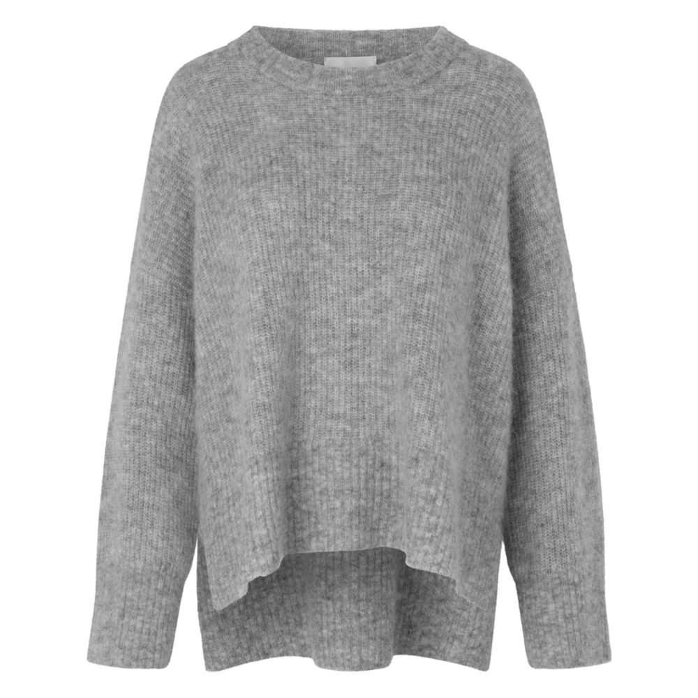 Second Female Koorb Knit O-Neck Gray