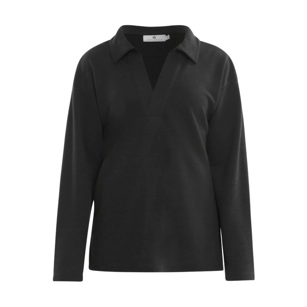 Arnie Says Costeau Heavy Linen Genser Black