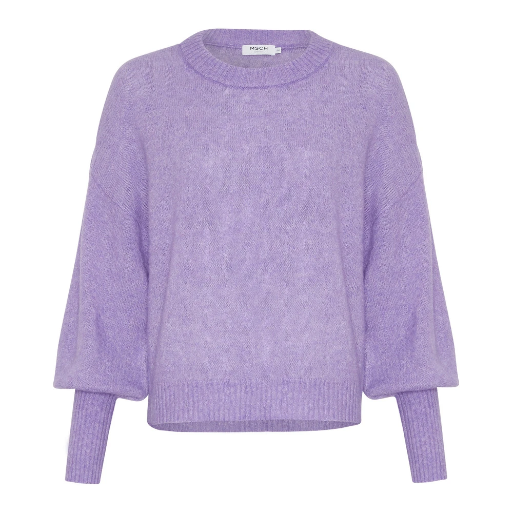 Moss Copenhagen Pullover Purple - Bilde 4