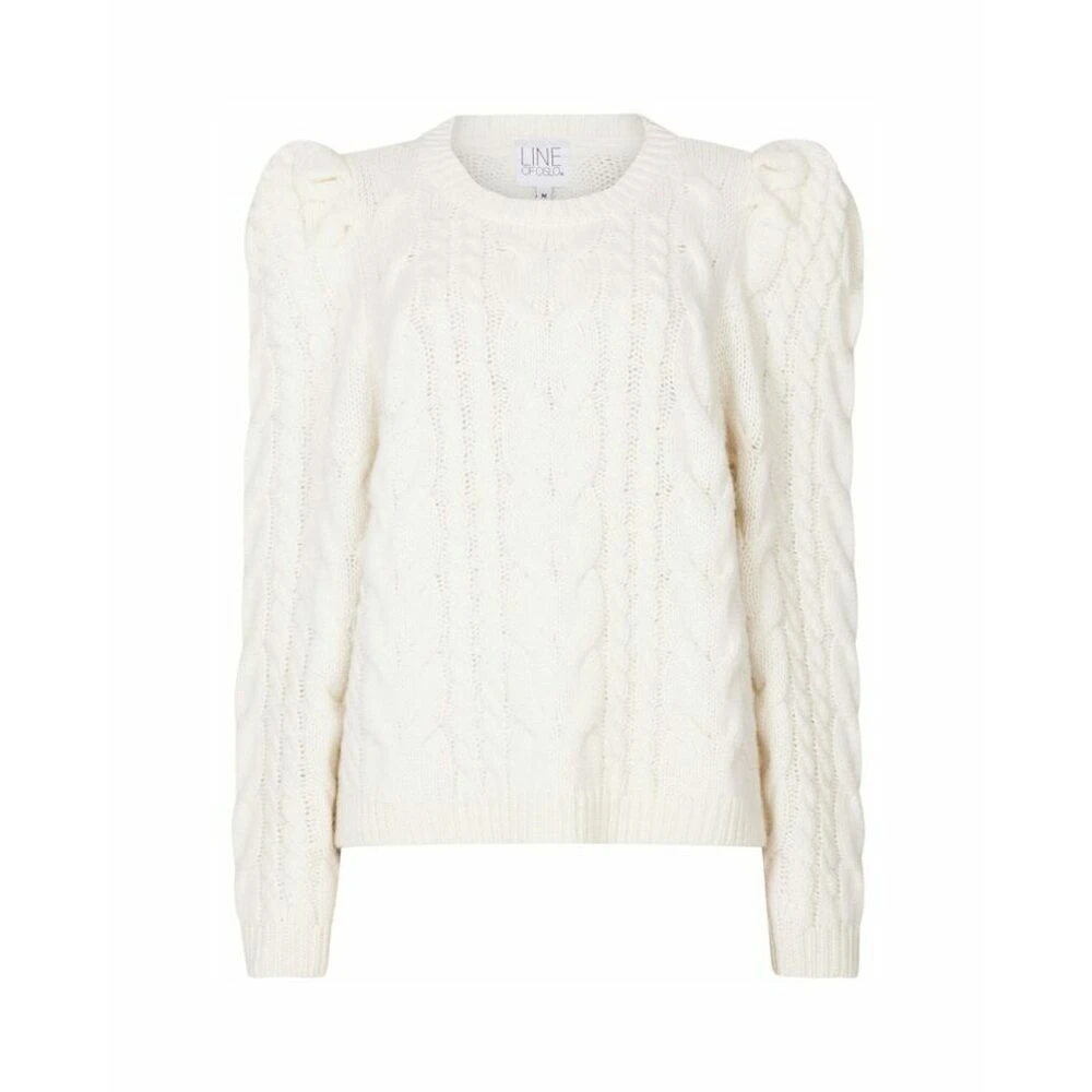 Line Of Oslo Knitwear White