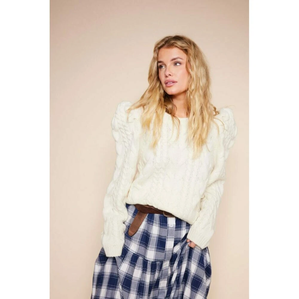 Line Of Oslo Knitwear White - Bilde 3