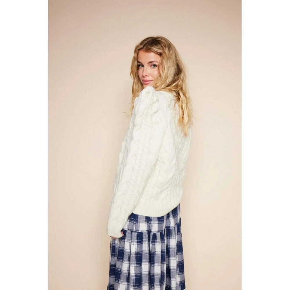 Line Of Oslo Knitwear White - Bilde 4