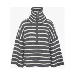 Arnie Says Off-White Arniesays: Casimir Stripe Genser White