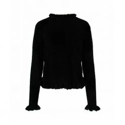 Ella&il Valeria Alpaca Sweater Black