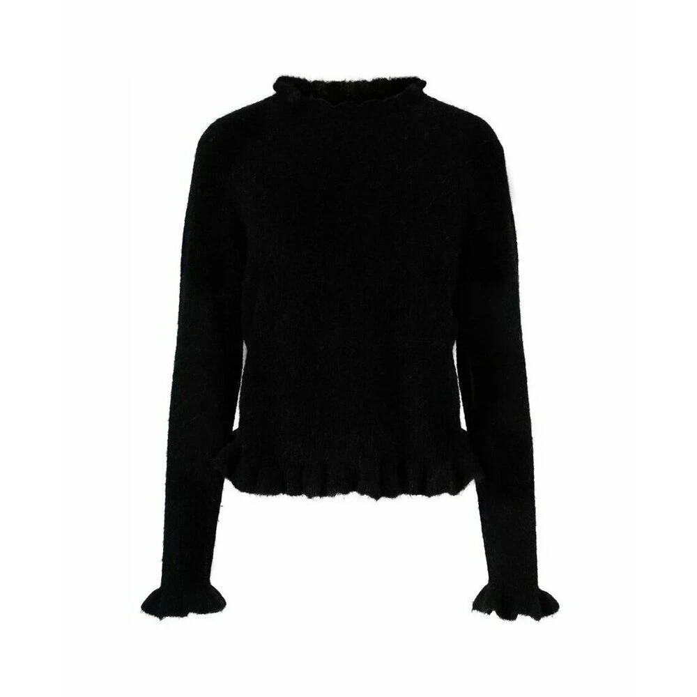 Ella&il Valeria Alpaca Sweater Black