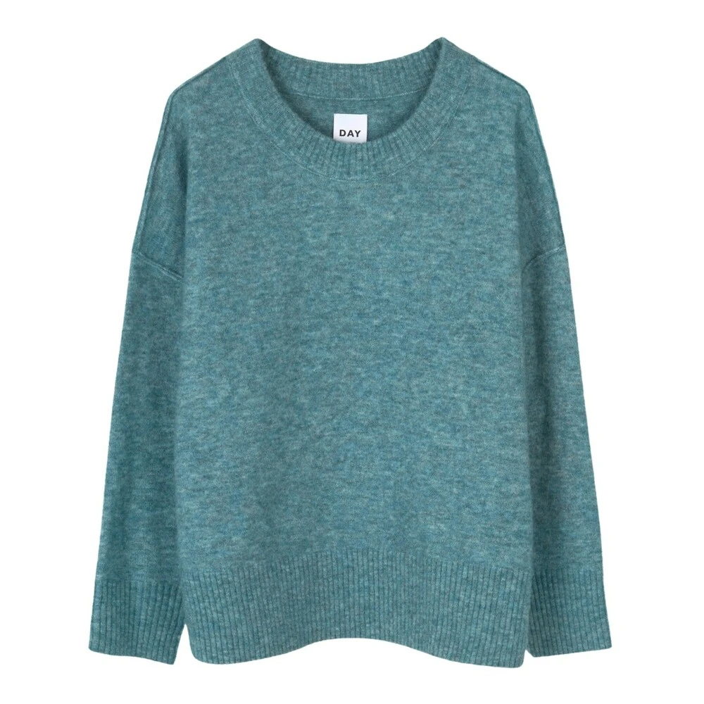 DAY Birger Et Mikkelsen Round-neck Knitwear Blue - Bilde 3