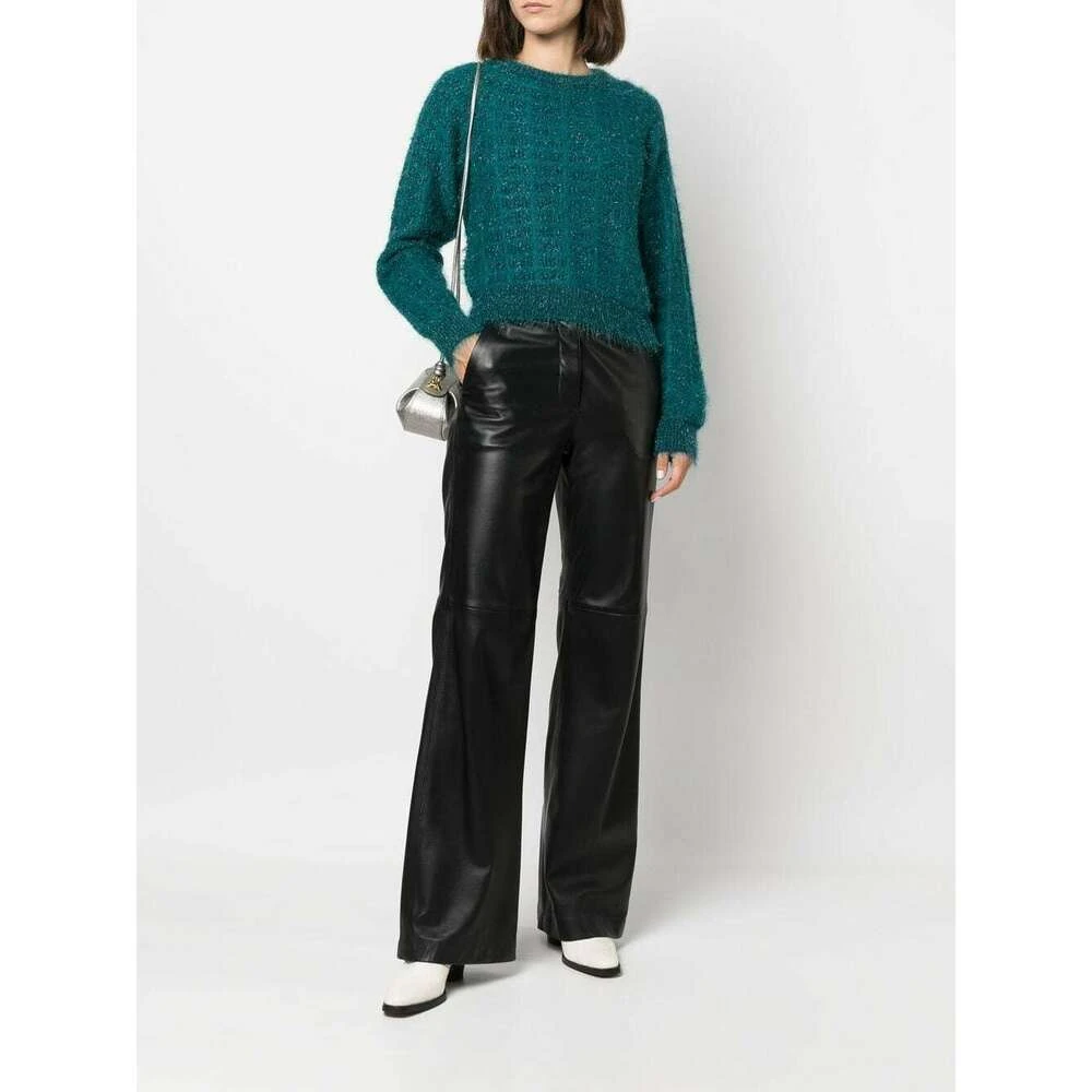 PINKO Round-neck Knitwear Green - Bilde 2