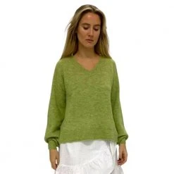 Maud Anne Knit Sweater Green