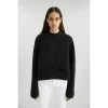Axel Arigato Wise Slit Rib Sweater Black