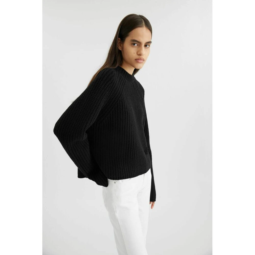 Axel Arigato Wise Slit Rib Sweater Black - Bilde 2