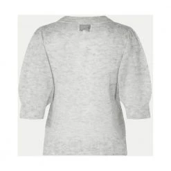 Second Female Elke Knit Ss Puff Genser Gray