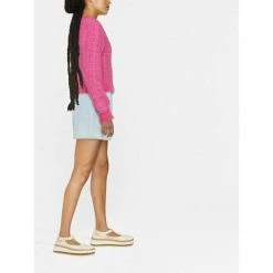 PINKO Round-neck Knitwear Pink