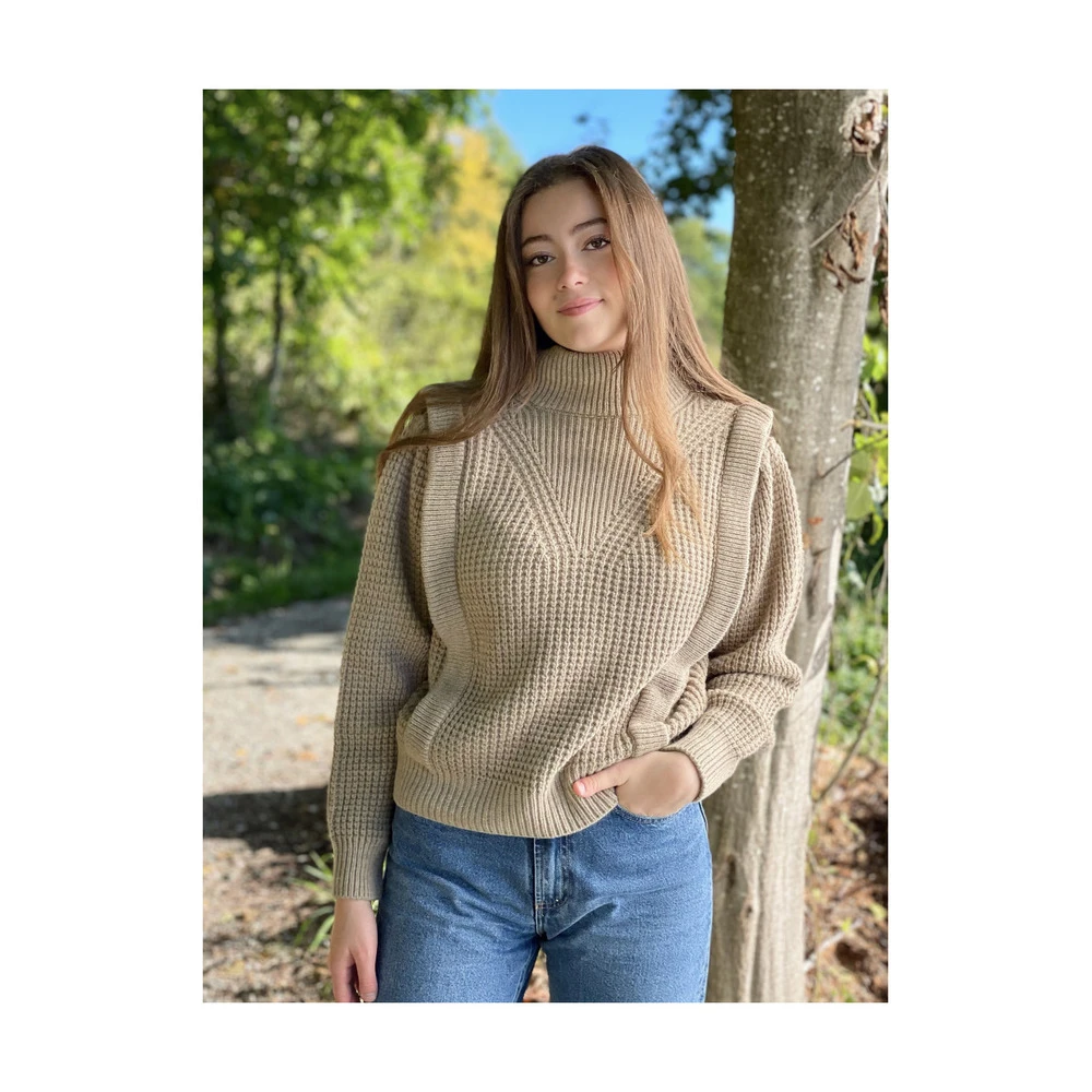 Levete Room Kalima 15 Pullover Beige - Bilde 3