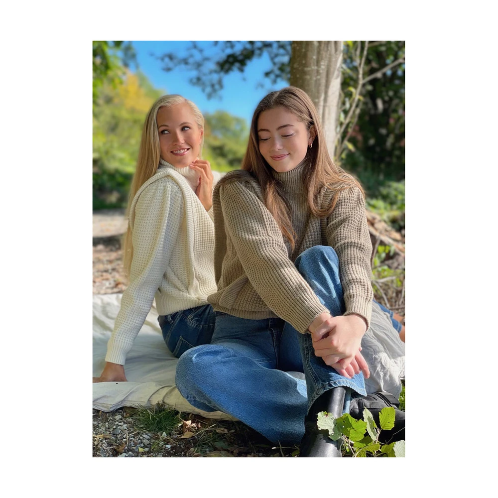 Levete Room Kalima 15 Pullover Beige - Bilde 5