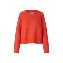 Samsøe Samsøe Nor O-N Short 7355 Genser Red