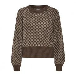Karen By Simonsen Round-neck Knitwear Brown