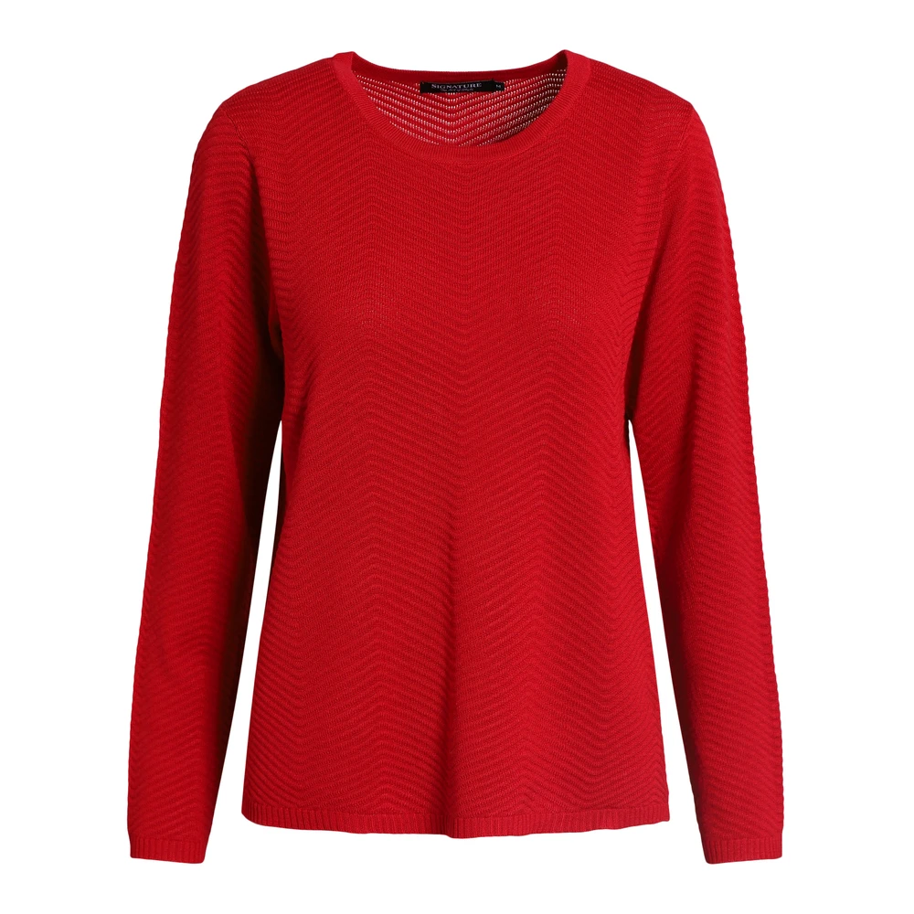 Signature Pullover 212493 Red