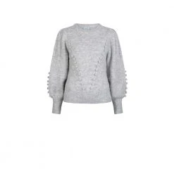 Dante 6 Round-neck Knitwear Gray