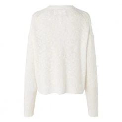 Samsøe Samsøe Kelsey Crew Hals White