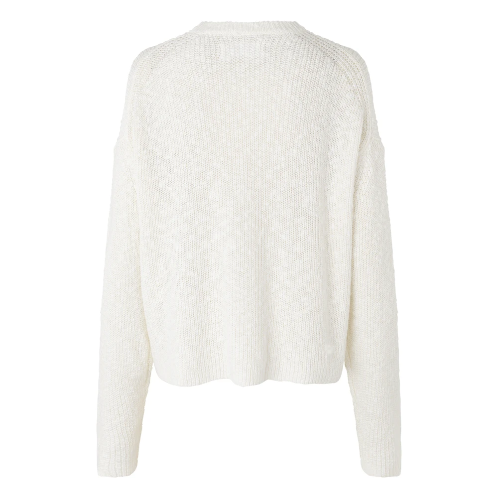 Samsøe Samsøe Kelsey Crew Hals White