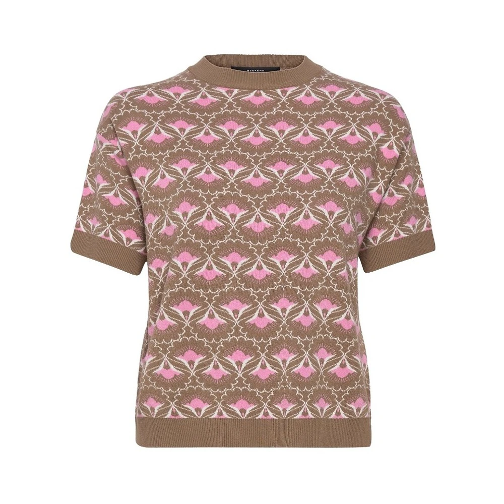 Max Mara Weekend Round-neck Knitwear Brown - Bilde 3