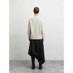 Hvit Tiger Of Sweden Gwynn A Pullover Strikk White