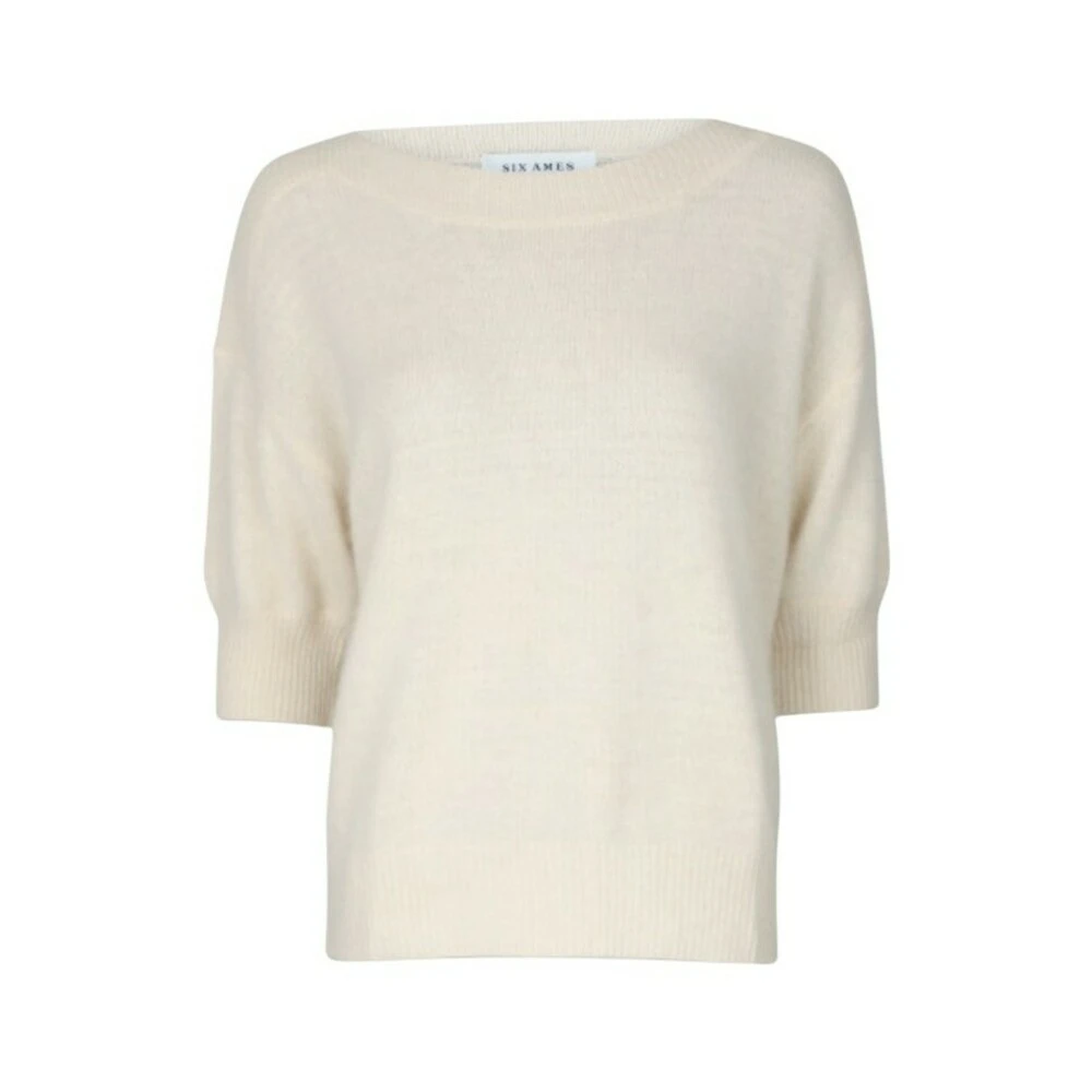 Six Ames Moi 70679 Sweater White