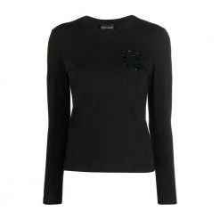 Emporio Armani Round-neck Knitwear Black