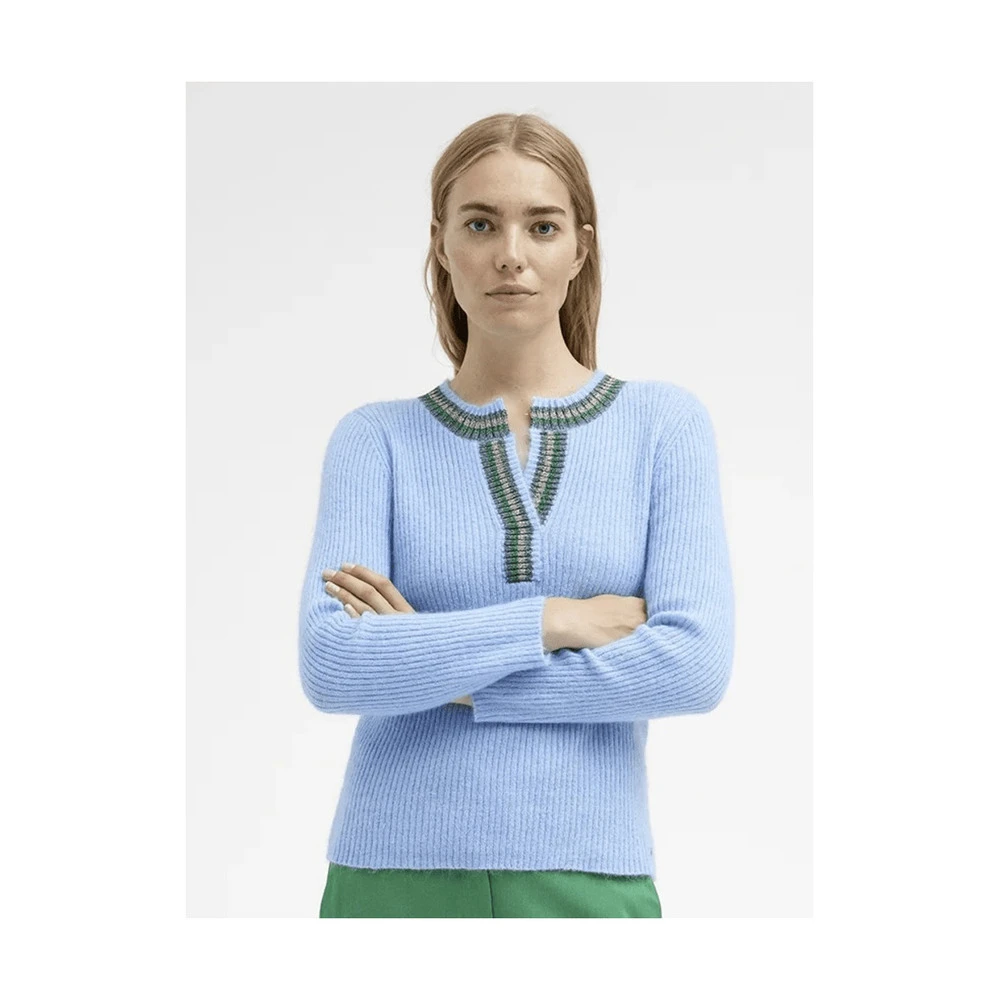 Gustav Aja Rib Knit Blue - Bilde 2