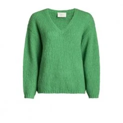 Neo Noir Cofo Fluffy Sweater Green