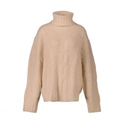 Silvian Heach Round-neck Knitwear Beige
