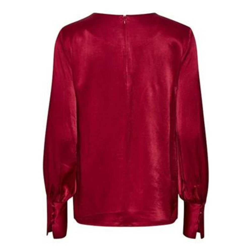 Rød Inwear Fergia Iw Bluse Bluse Red