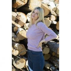 Lilac Arnie Says Fiona Genser Pink