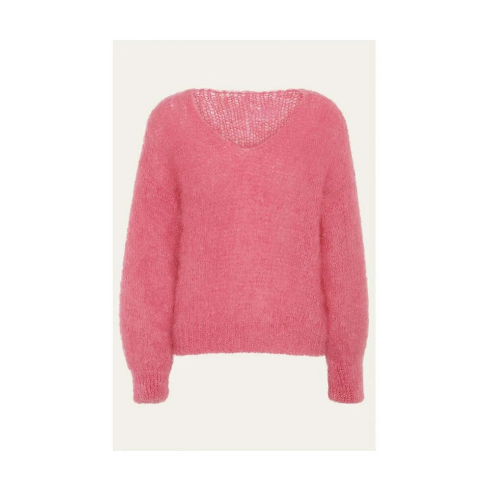 American Dreams Milana LS Mohair Knit - Pink Pink - Bilde 2