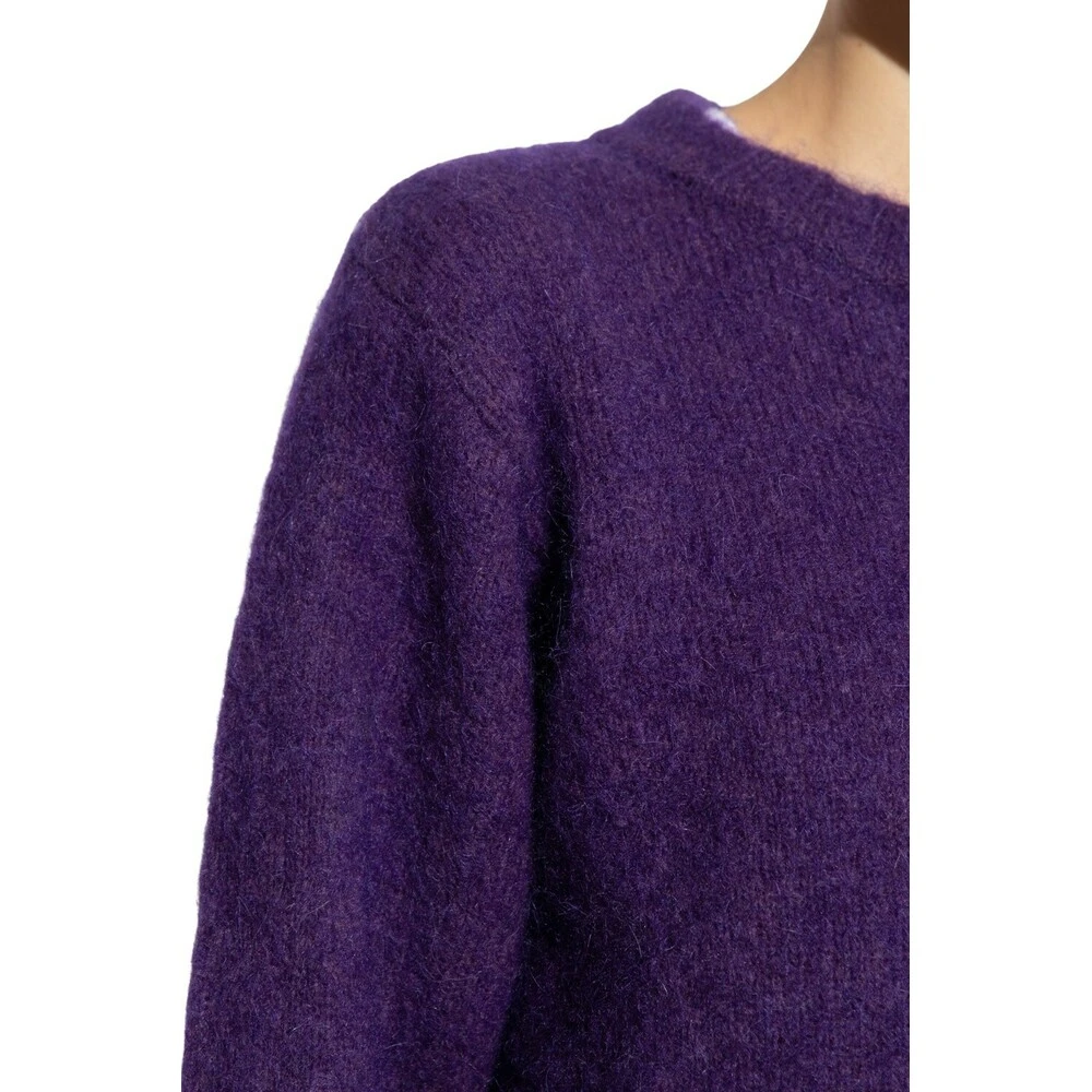 American Vintage Loose-fitting Sweater Purple - Bilde 5